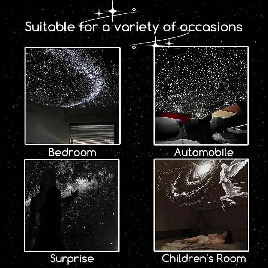 2-in-1 Galaxy Star Projector & Night Light