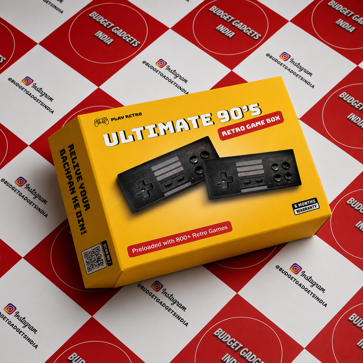 Ultimate 90's Retro Game Box 